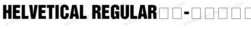 helvetical regular免费字体转换